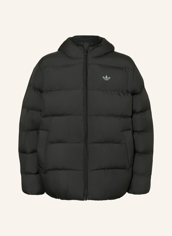 adidas Originals Veste matelassée NOIR / GRIS