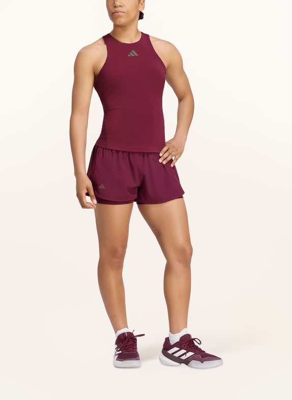 adidas Originals Sporttop CLIMACOOL Y-TANK DONKERROOD