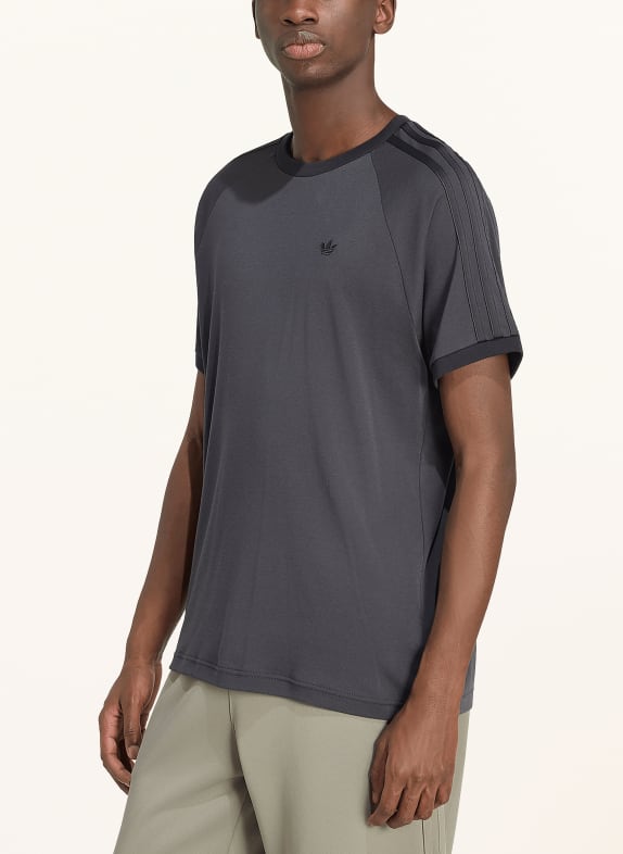 adidas Originals T-shirt met 3 strepen DONKERGRIJS
