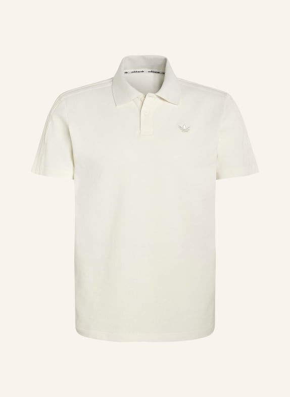 adidas Originals Piqué polo shirt with 3 Stripes WHITE