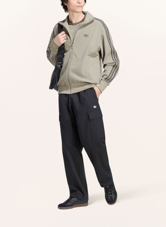 adidas Originals Cordjacke FIREBIRD HELLGRÜN / DUNKELGRAU
