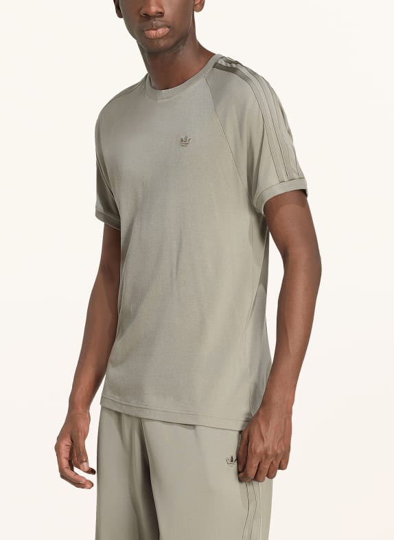 adidas Originals T-shirt met 3 strepen LICHTGROEN