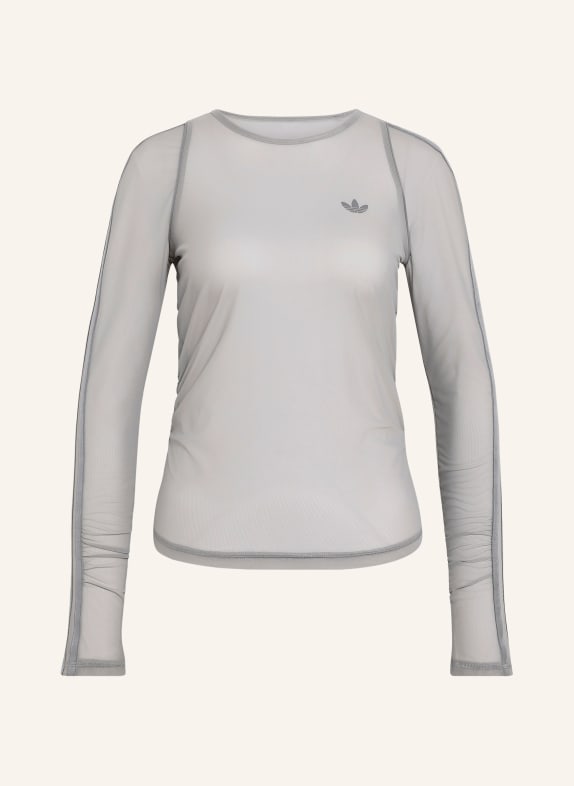 adidas Originals Longsleeve ADIDAS ORIGINALS SPORT aus Mesh GRAU