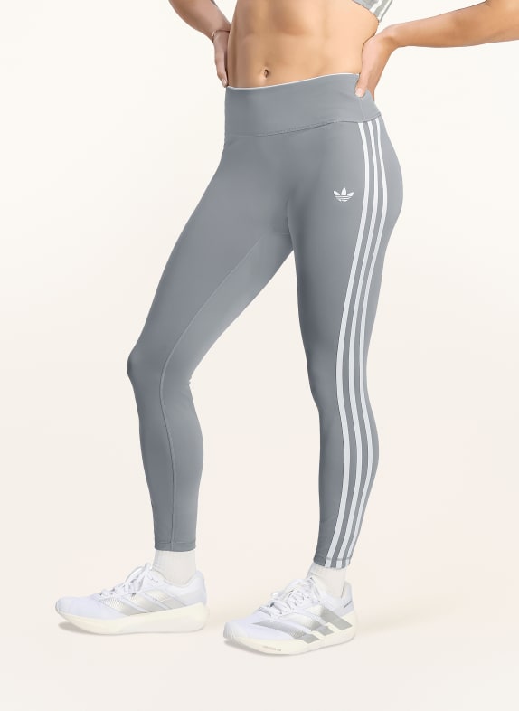 adidas Originals Strømpebukser ADIDAS ORIGINALS SPORT GRÅ / HVID