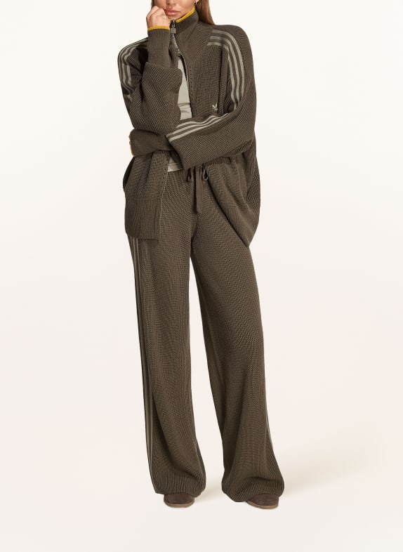 adidas Originals Vest FIREBIRD BRUIN / GRIJS / DONKERGEEL