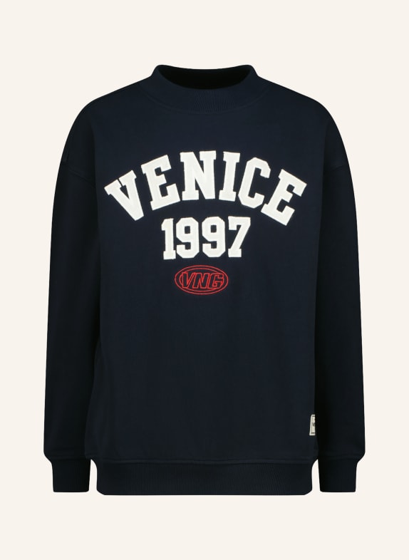 VINGINO Sweatshirt NASH MÖRKBLÅ / RÖD / VIT