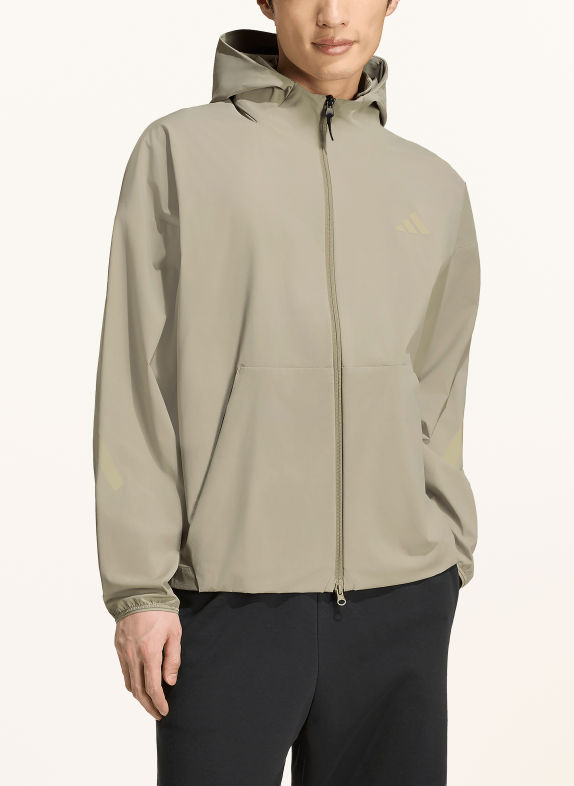 adidas Jacke Z.N.E. WOVEN HELLGRÜN