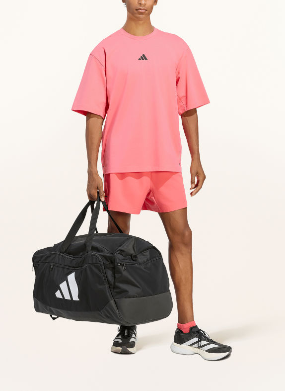 adidas Funktionsshirt OVERSIZE HELLROT / SCHWARZ