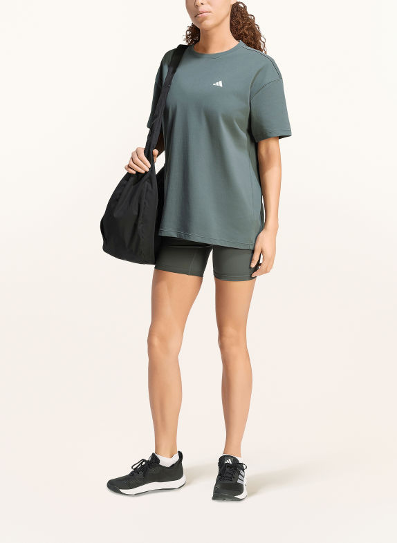 adidas T-Shirt POWER ESSENTIALS GRÜN