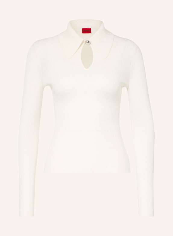 HUGO Longsleeve SDROPA CRÈME