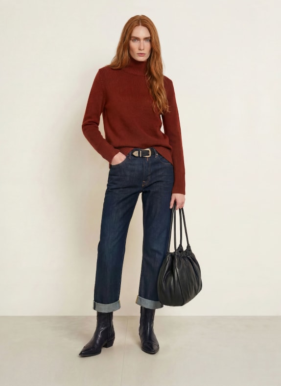 darling harbour Cashmere-Pullover MARONE