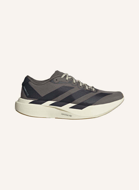 adidas ADIZERO EVO SL Running Shoes TAUPE / BLACK