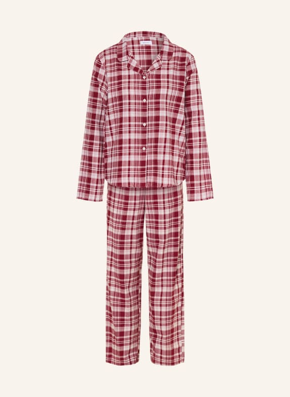 darling harbour Pyjama en flanelle BORDEAUX