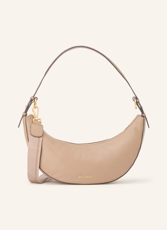 BOGNER Schoudertas KYLA TAUPE / GOUD