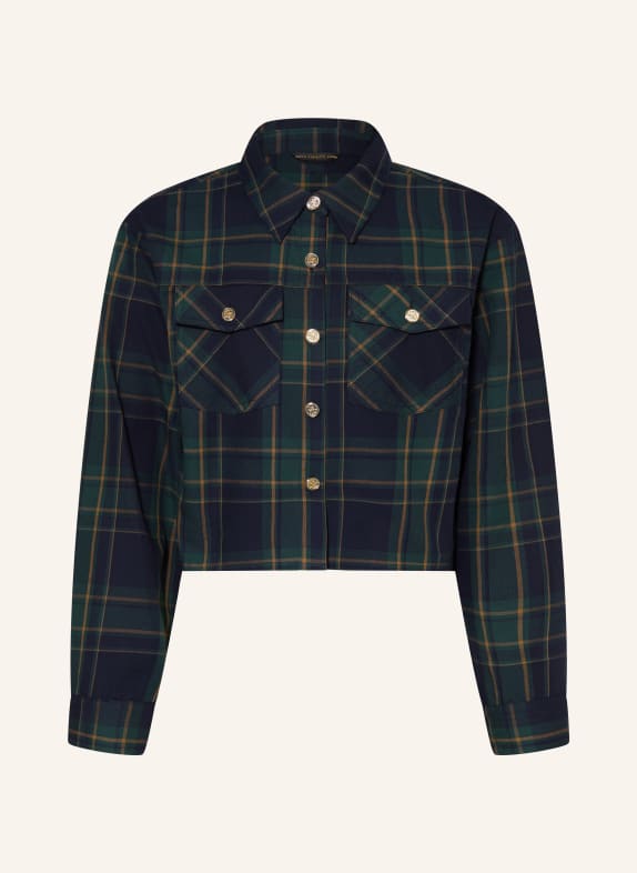 GUESS Chemisier BLEU FONCÉ / JAUNE FONCÉ / GROEN
