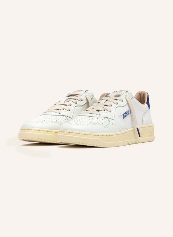 AUTRY Sneakers MEDALIST LOW BJ BLANC / BLEU FONCÉ