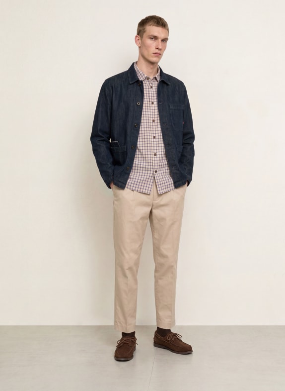 MOS MOSH Gallery Jeans-Overjacket MMGMICCA DONKERBLAUW