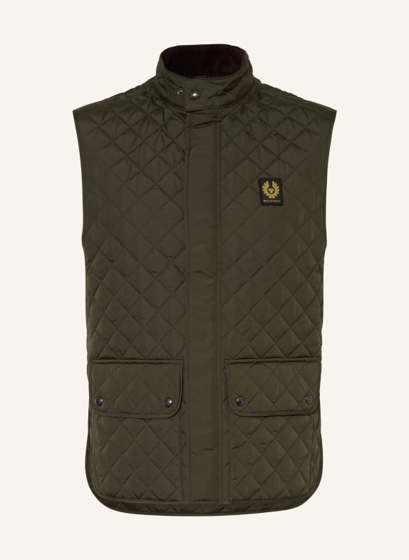 BELSTAFF Gewatteerd vest ICON OLIJF / ZWART