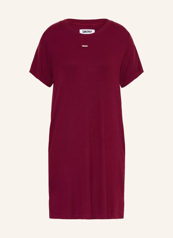 DKNY Chemise de nuit ROUGE FONCÉ