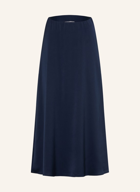 CATNOIR Satijnen rok DONKERBLAUW
