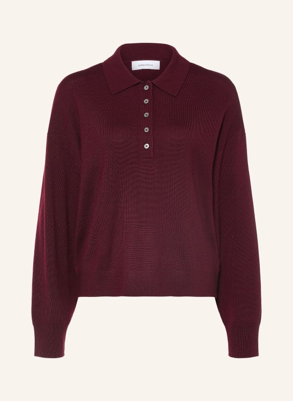 darling harbour Pullover aus Merinowolle BURGUNDY