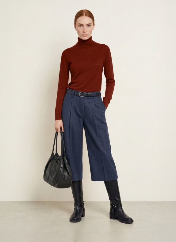 darling harbour Rollkragenpullover CINNAMON