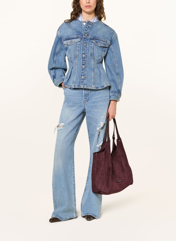 GIANNI CHIARINI Shoppers DUA XL met Pouch DONKERROOD