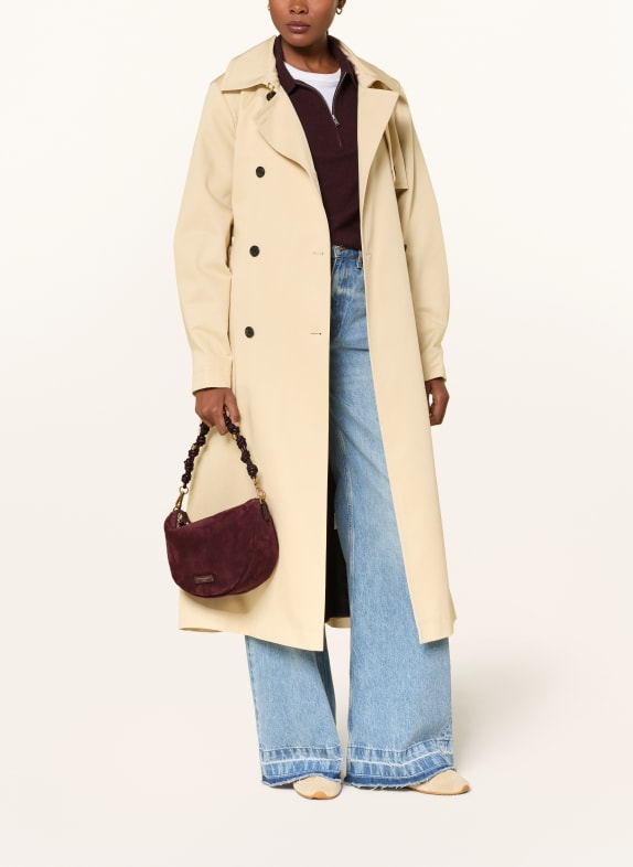 GIANNI CHIARINI Handtas CLEO DONKERROOD / GOUD