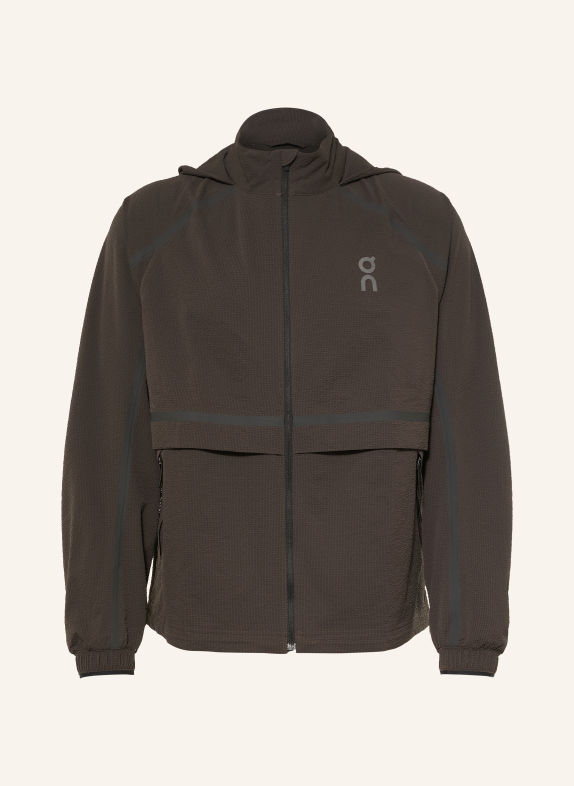 On Laufjacke PERFORMANCE VOLT DUNKELBRAUN