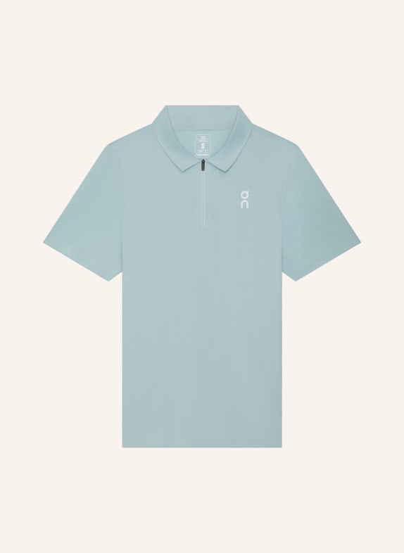On Funktionelt poloshirt COURT MINT