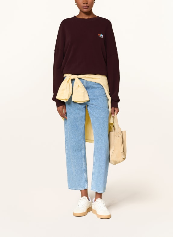 American Vintage Sweatshirt ATUBAY DONKERROOD