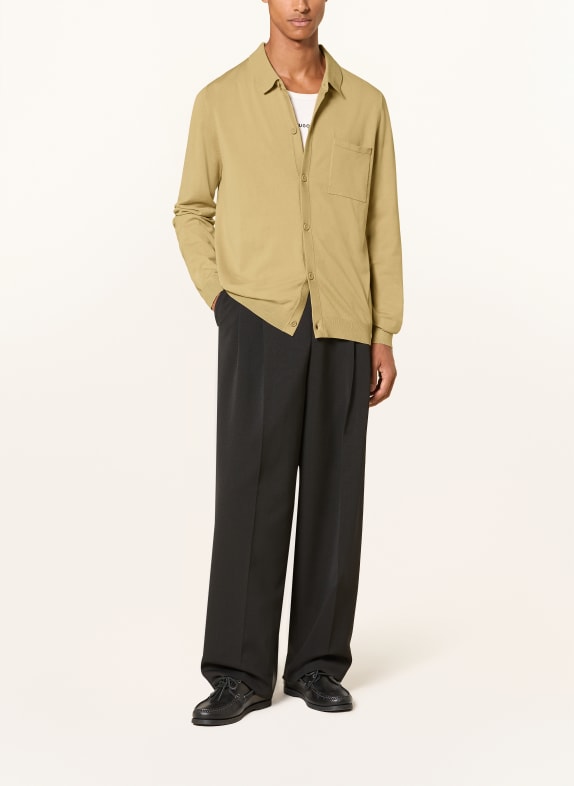 HUGO Strickjacke SAN JORDAN BEIGE