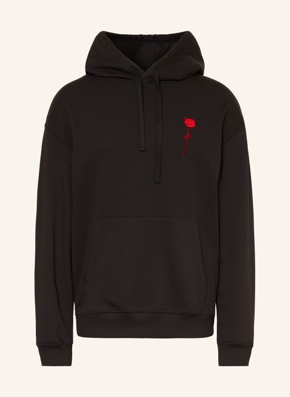 HUGO DIFLOWHOOD Hoodie BLACK
