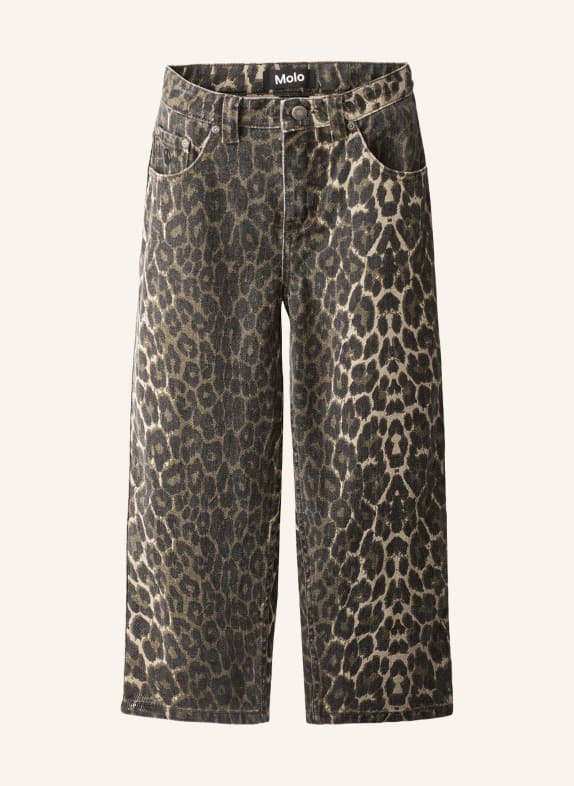 molo ASKA Extra Relaxed Fit Jeans 9783 BRUSHED LEO