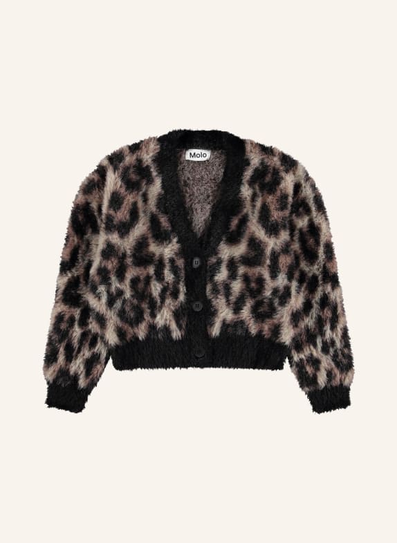 molo GILLY Cardigan BROWN / BEIGE / BLACK