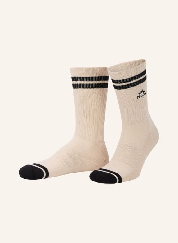 PEGADOR TARTU Socks CREAM / BLACK