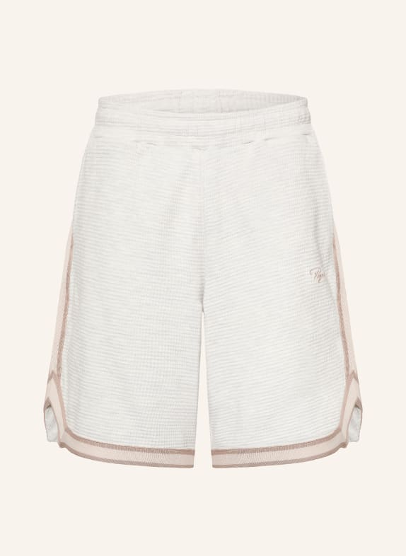 PEGADOR Sweatshorts SIGNAR med resår LJUSGRÅ