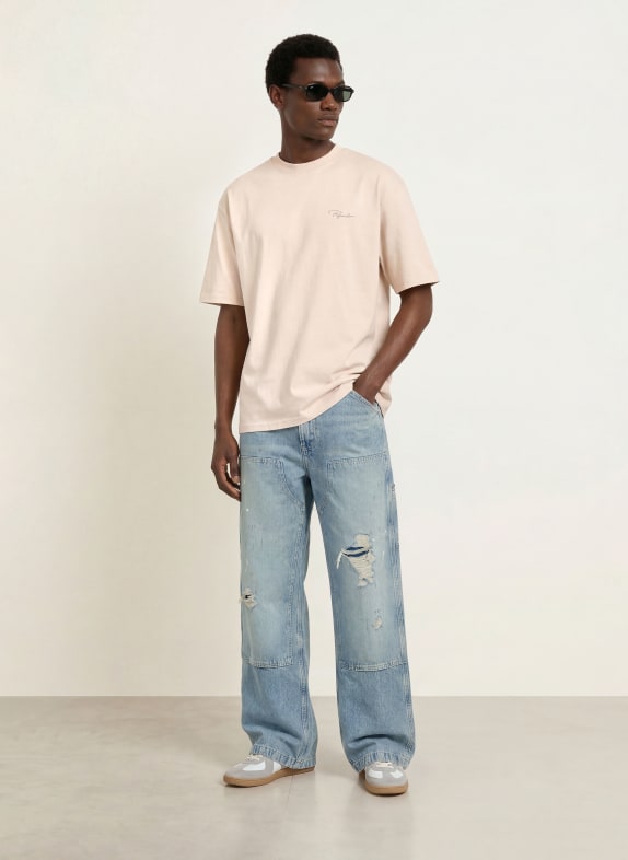 PEGADOR Oversized-shirt PIKE BEIGE