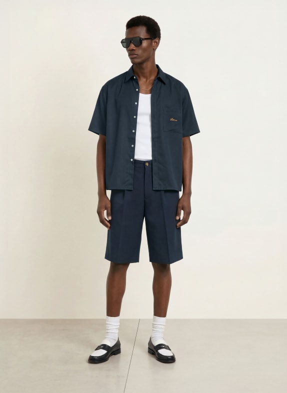 BLKVIS Short-sleeve shirt, Comfort Fit DARK BLUE