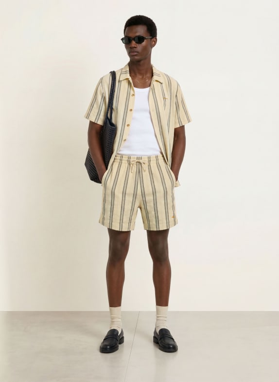 BLKVIS Shorts LIGHT YELLOW / LIGHT GREEN / DARK BLUE