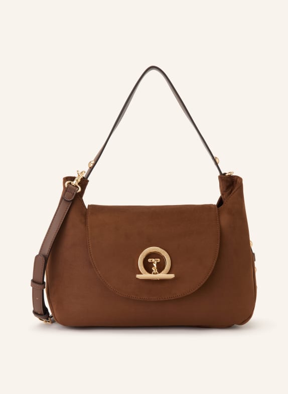 LIU JO Shoulder bag BROWN / GOLD