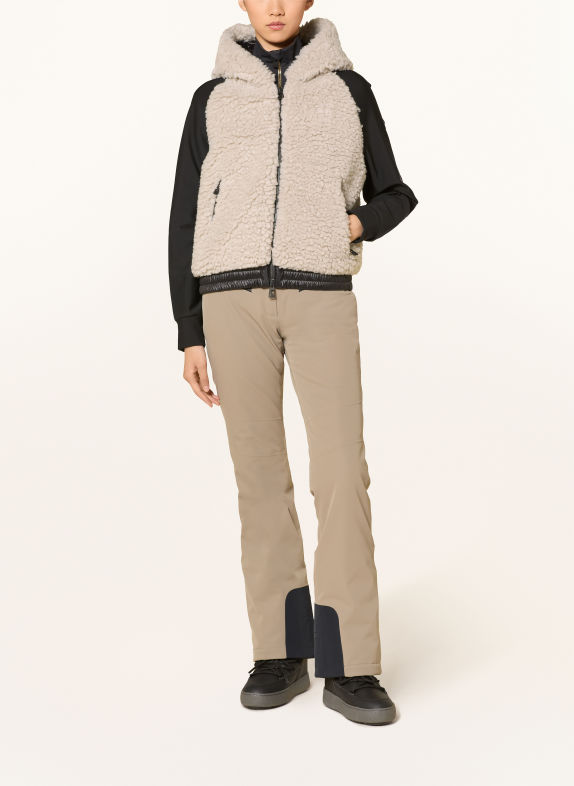 toni sailer Hybrid-Jacke HEDDA BEIGE / SCHWARZ