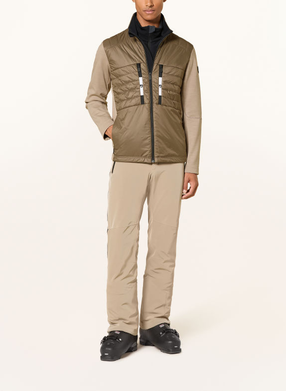 toni sailer Veste de couche intermédiaire MARIO WOOL BEIGE / GRIS / NOIR