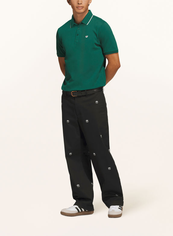 adidas Originals Golfhose ORIGINALS Loose Fit SCHWARZ / GRÜN / WEISS