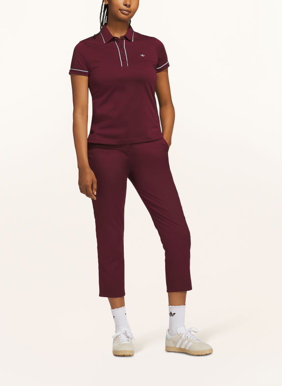 adidas Originals 7/8-length golf pants ORIGINALS DARK RED