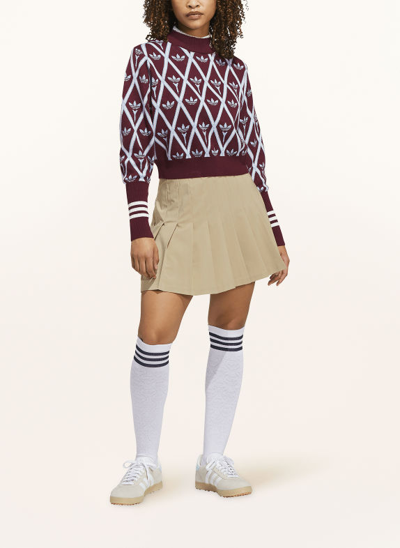 adidas Originals Pullover ORIGINALS DUNKELROT / HELLBLAU / WEISS