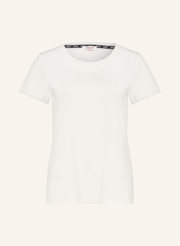 LIU JO T-shirt with Rhinestones WHITE