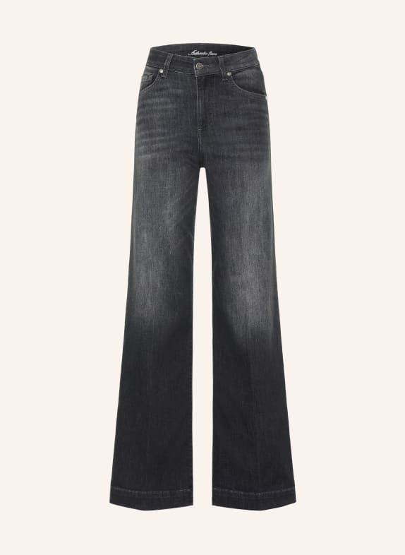 LIU JO Flared jeans 8S504 Den.Black short suns