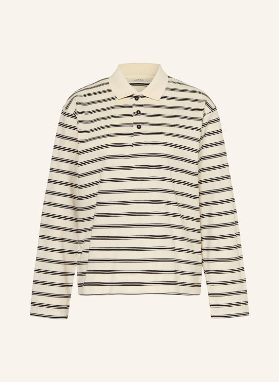InWear Jersey-Poloshirt FIKKIAIW ECRU / SCHWARZ