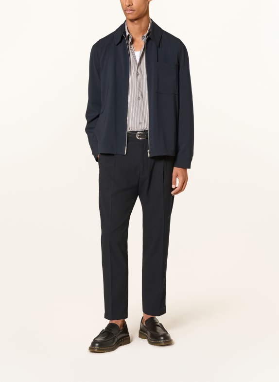 DRYKORN Chino CHASY Regular Fit DUNKELBLAU / SCHWARZ